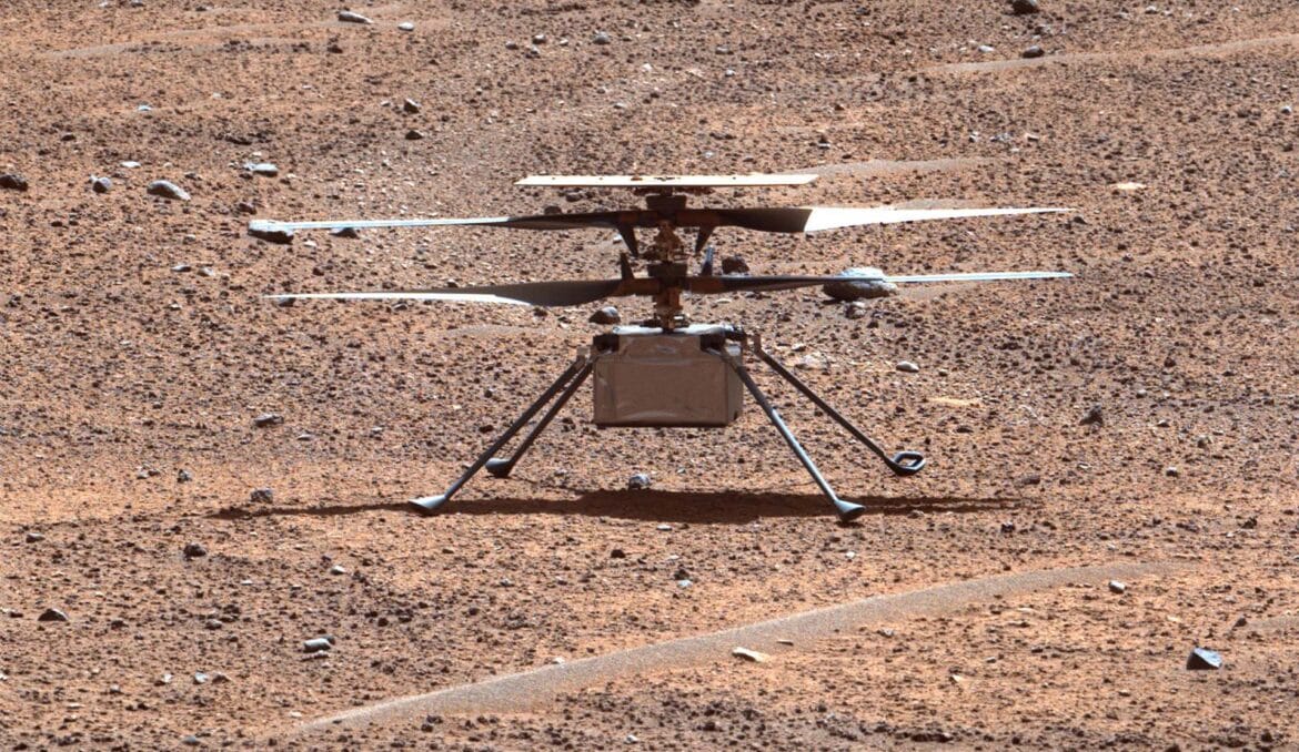 El último vuelo de Ingenuity, el dron de Marte
