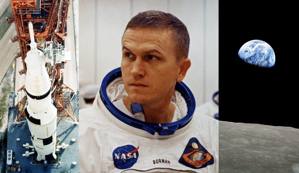 Fallece Frank Borman, comandante del Apolo 8