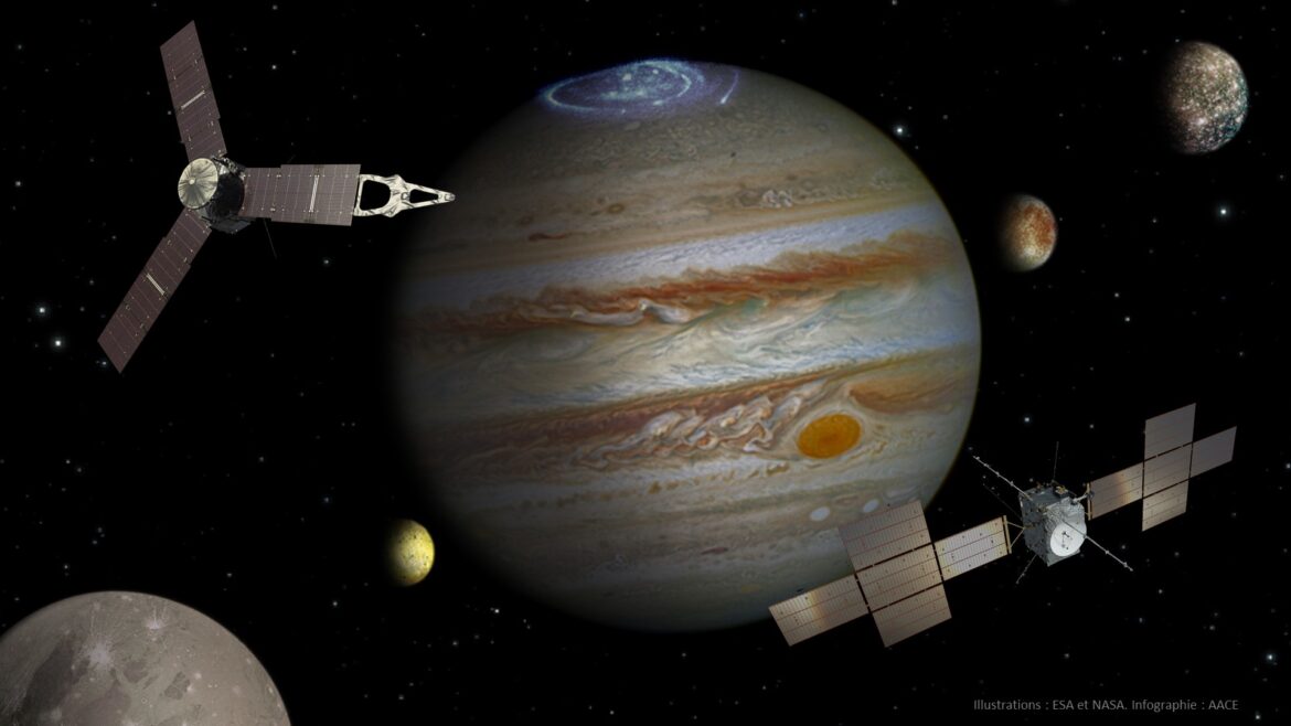 Conférence «Jupiter et ses lunes : un nouveau visage avec les missions Juno et JUICE»